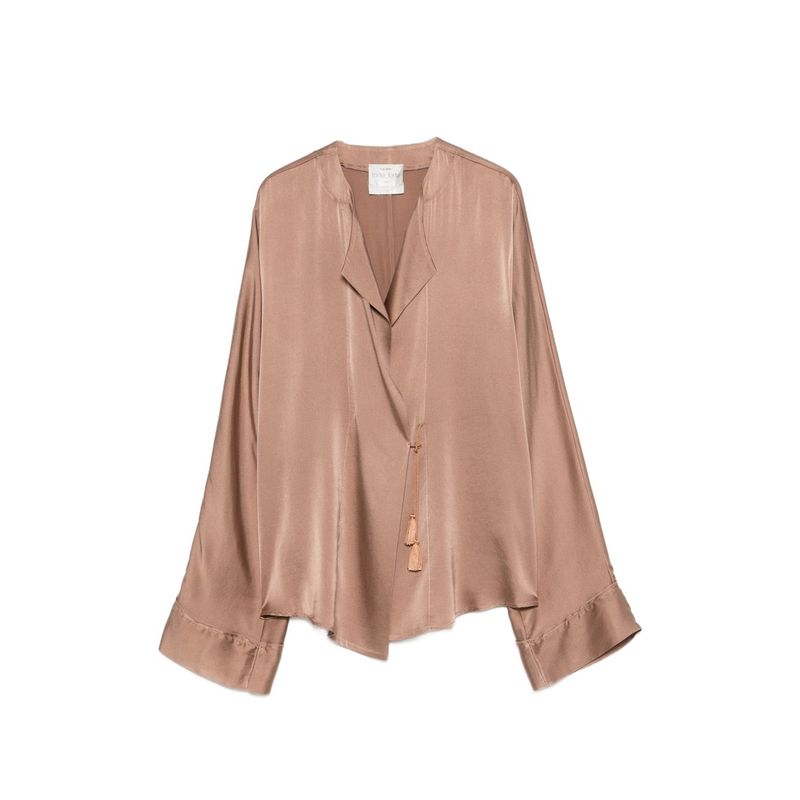 Forte Forte Women Silk Satin Shirt